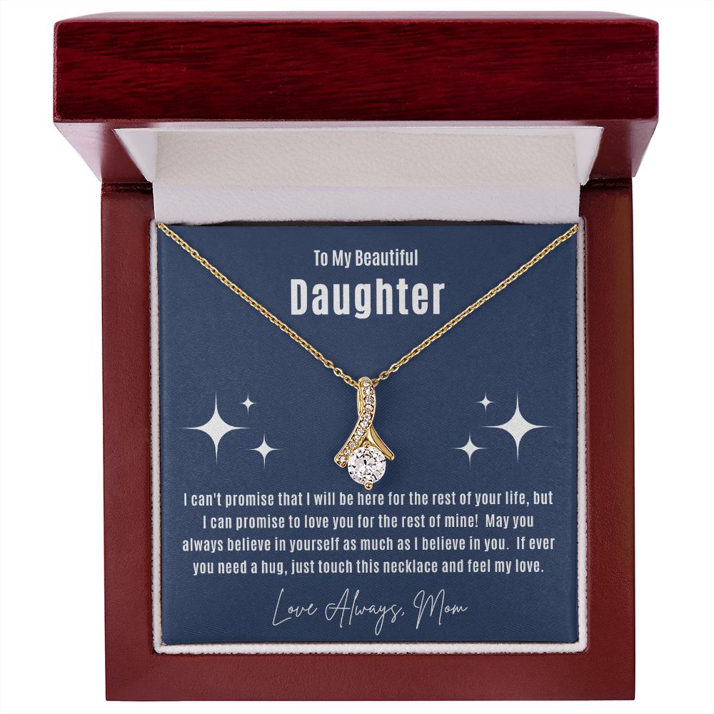 My Beautiful Daughter from Mom Alluring Beauty Necklace