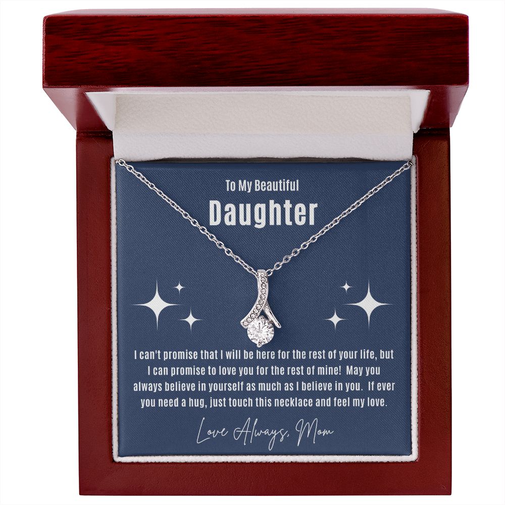 My Beautiful Daughter from Mom Alluring Beauty Necklace