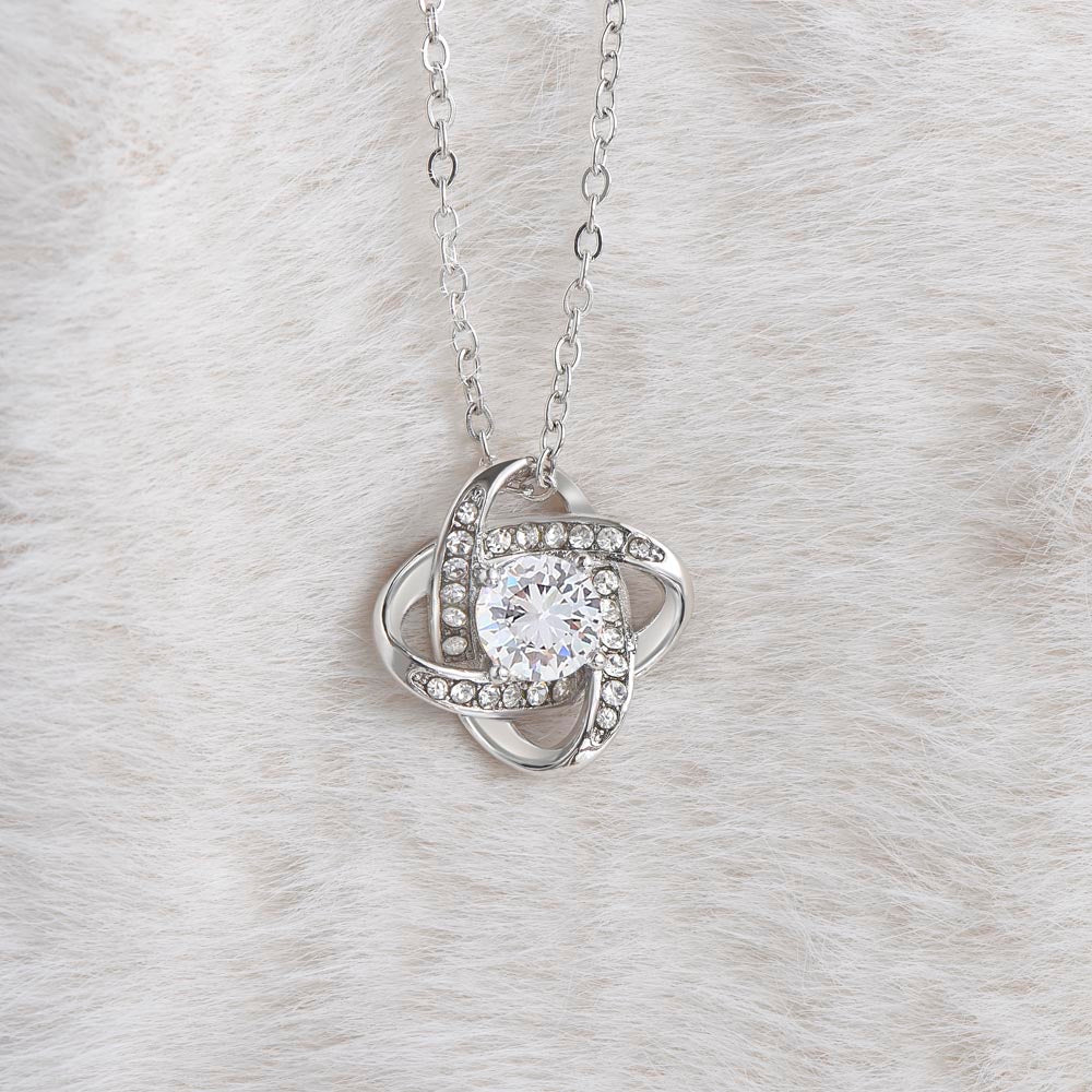 My Rockin' Hot Boating Partner For Life Forever Love Knot Necklace